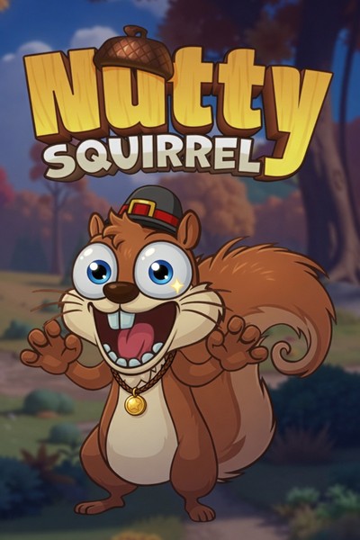 Nutty Squirrel oravan kansi Betwest Casinolla