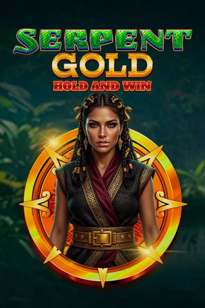 Kultainen käärme pelin Serpent Gold: Hold & Win kannessa
