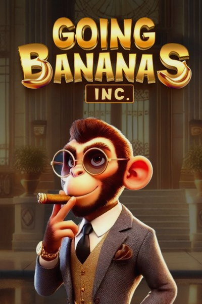 Värikäs Going Bananas Inc -kolikkopelin juliste