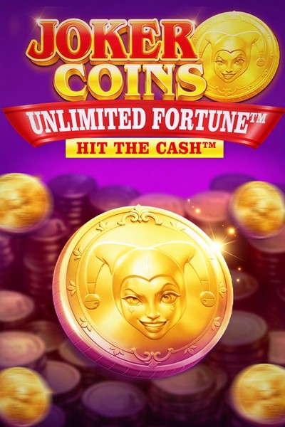 Joker Coins Unlimited Fortune -pelin kansi Betrepublic Casinolla