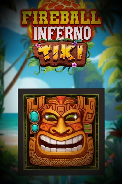Fireball Inferno Tiki -kansikuva Betrepublic Casinon aulassa