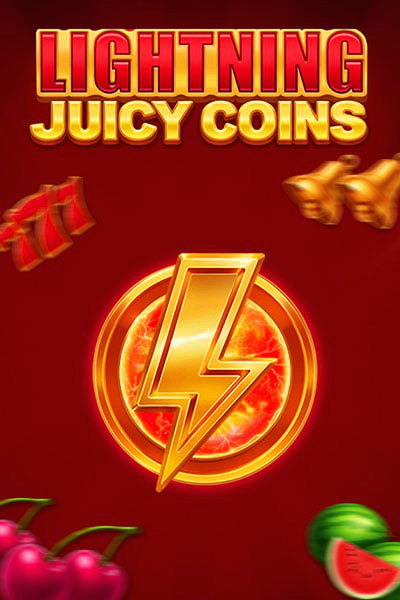 Kolikkosade kuvassa Lightning Juicy Coins -pelissä